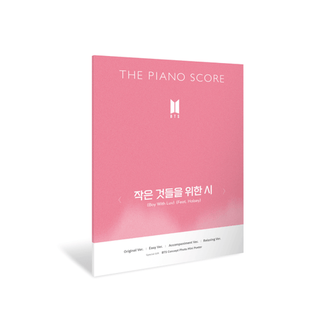 [Pre-Order] BTS - THE PIANO SCORE : BOY WITH LUV(FEAT. HALSEY)