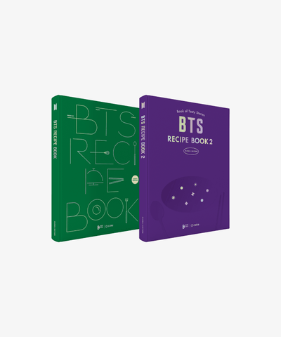 BTS - RECIPE BOOK SET VOLUMES 1&2 + Special Gift