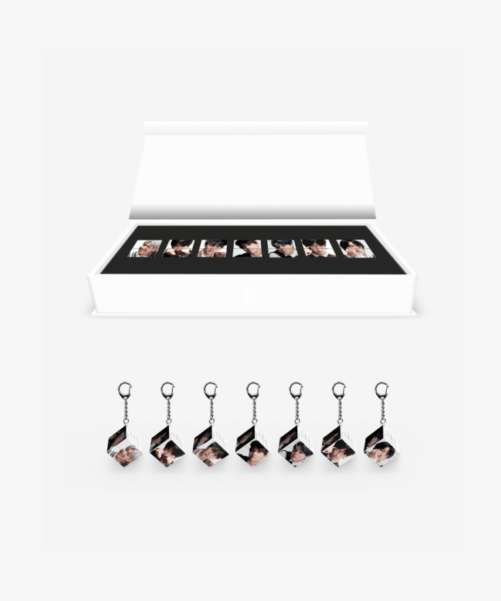 BTS - MAP OF THE SOUL 7 OFFICIAL MD MINI CUBE KEYRING SET