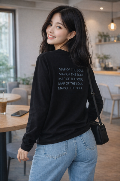 BTS MAP OF THE SOUL Long Sleeve T-Shirt : Ver.1