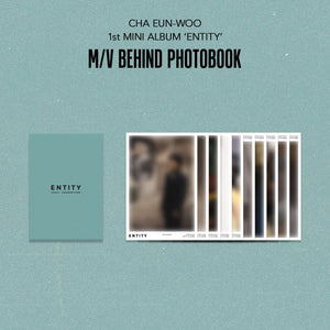 CHA EUN WOO - ENTITY 1ST MINI ALBUM M/V BEHIND PHOTOBOOK OFFICIAL MD POSTCARD SET