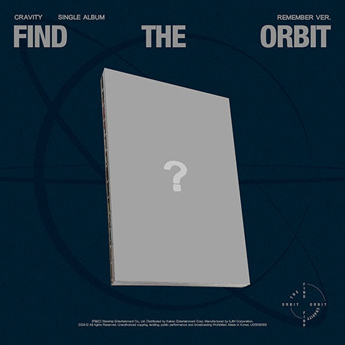 CRAVITY - FIND THE ORBIT SINGLE ALBUM SPECIAL REMEMBER VER