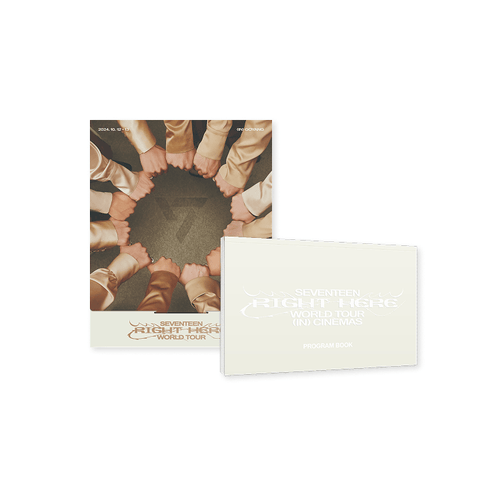 [Pre-Order] SEVENTEEN - RIGHT HERE WORLD TOUR DC + PROGRAM BOOK SET