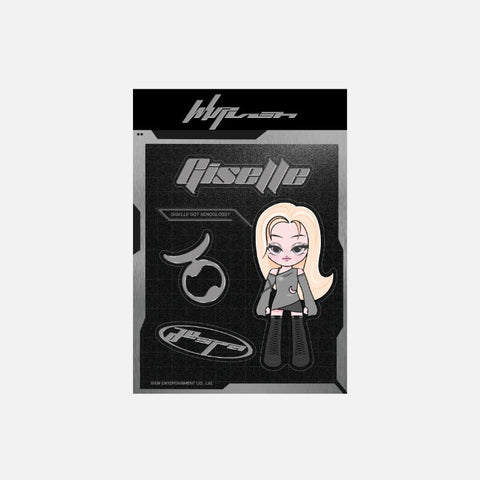 AESPA - WHIPLASH POP UP OFFICIAL MD DECO STICKER