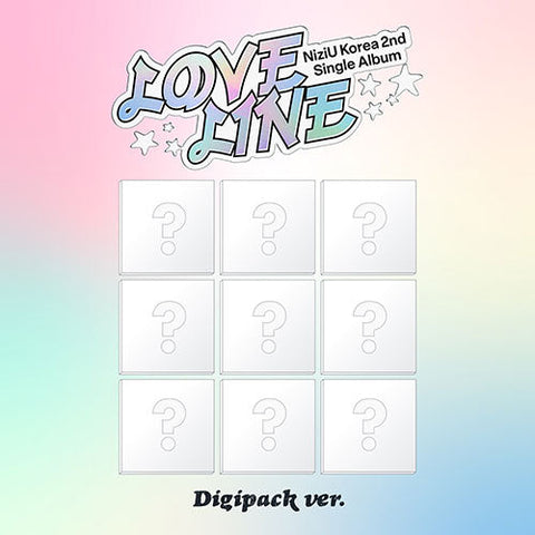 [Pre-Order] NiziU - LOVE LINE 2ND SINGLE ALBUM DIGIPACK VER