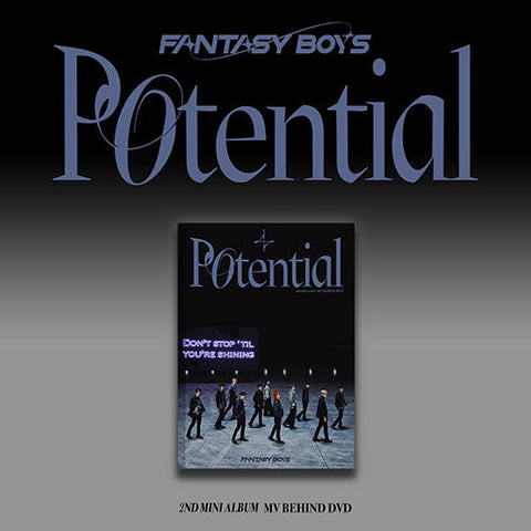 FANTASY BOYS - POTENTIAL 2ND MINI ALBUM MV BEHIND DVD