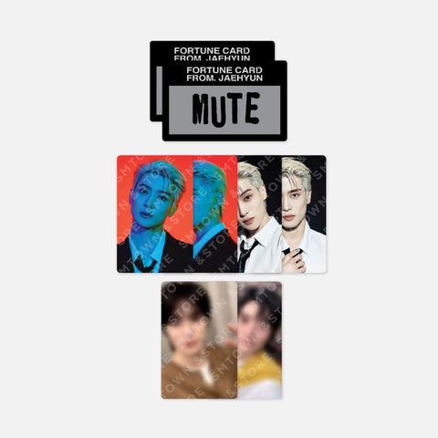 [Pre-Order] NCT JAEHYUN - MUTE FAN-CON OFFICIAL MD FORTUNE SCRATCH CARD SET