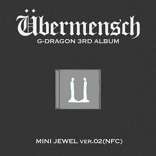 G-DRAGON - UBERMENSCH 3RD ALBUM MINI JEWEL CASE VER(NFC)