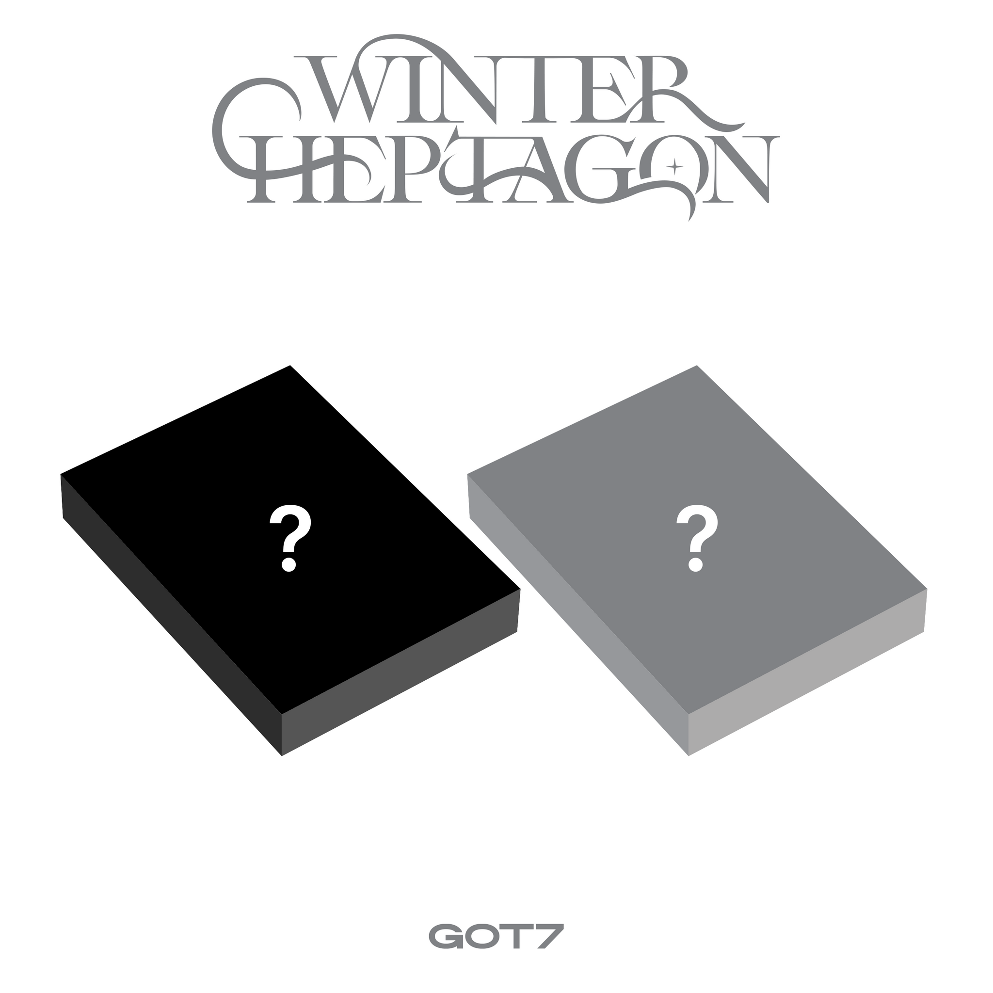 GOT7 - WINTER HEPTAGON MINI ALBUM STANDARD