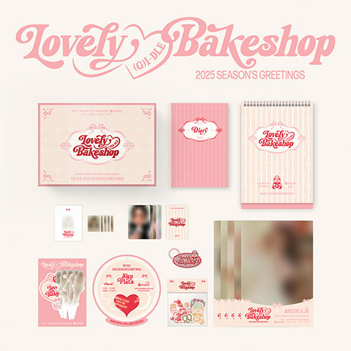 [Pre-Order] (G)I-DLE LOVELY BAKESHOP 2025 SEASON'S GREETINGS