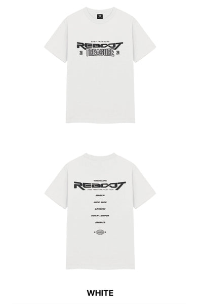 [Pre-Order] TREASURE - REBOOT 2024 TREASURE RELAY TOUR OFFICIAL MD TREASURE T-SHIRT