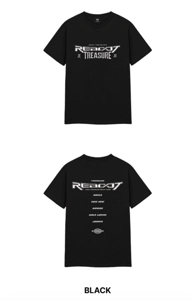 TREASURE - REBOOT 2024 TREASURE RELAY TOUR OFFICIAL MD TREASURE T-SHIRT