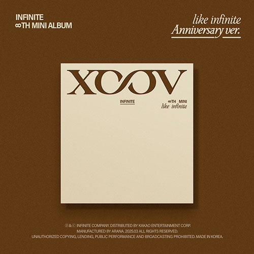 INFINITE - LIKE INFINITE 8TH MINI ALBUM ANNIVERSARY VER