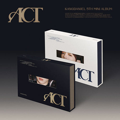 [Pre-Order] KANGDANIEL - ACT 5TH MINI ALBUM PHOTOBOOK