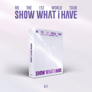 [Pre-Order] IVE - SHOW WHAT I HAVE THE 1ST WORLD TOUR KIT VIDEO