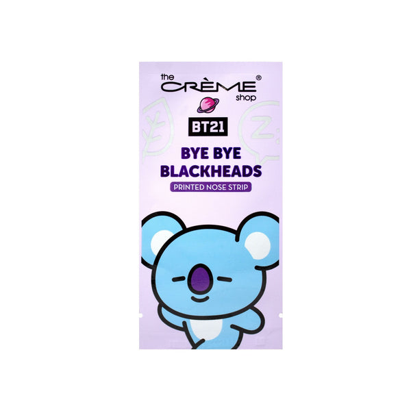 BT21 : Bye Bye Blackheads (Tiras para remover puntos negros K-Beauty)