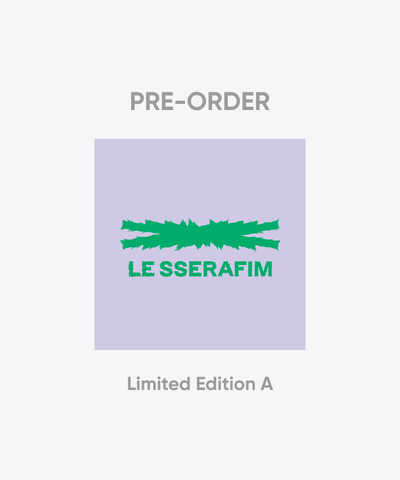 [Pre-Order] LE SSERAFIM - CRAZY JAPAN 3RD SINGLE ALBUM LIMITED EDITION A