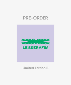 [Pre-Order] LE SSERAFIM - CRAZY JAPAN 3RD SINGLE ALBUM LIMITED EDITION B