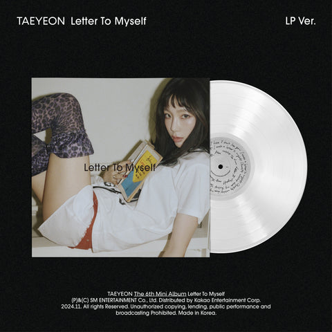 [Pre-Order] TAEYEON - LETTER TO MYSELF 6TH MINI ALBUM LP LIMITED VER