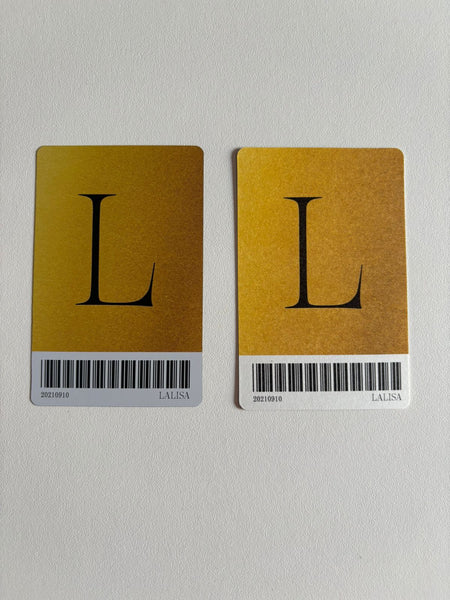 BLACKPINK LALISA - Photocards Originales