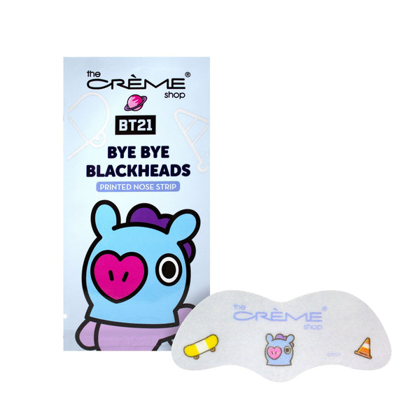 BT21 : Bye Bye Blackheads (Tiras para remover puntos negros K-Beauty)