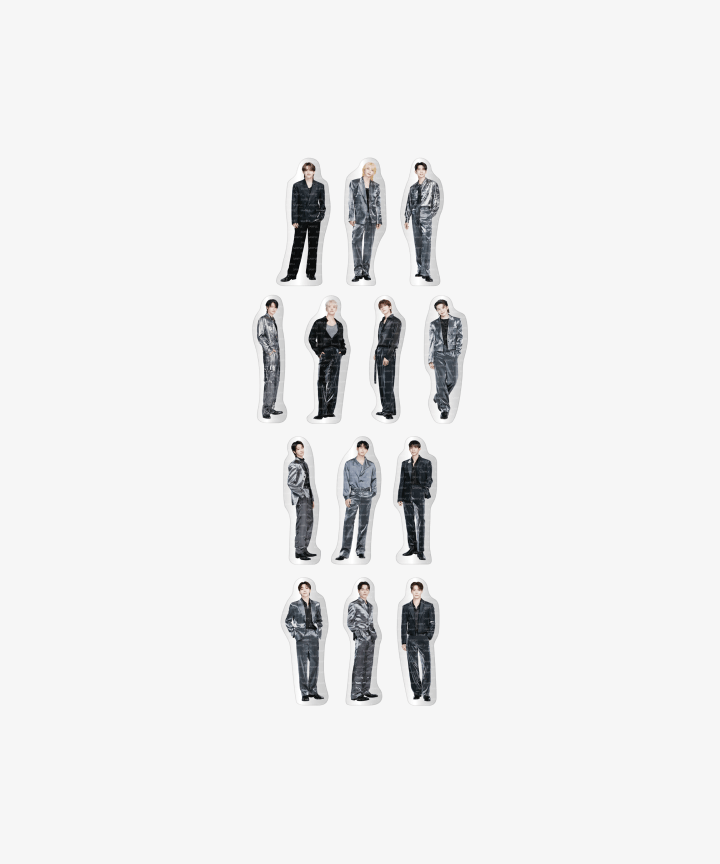 SEVENTEEN - RIGHT HERE WORLD TOUR IN JAPAN OFFICIAL MD METALLIC STICKER