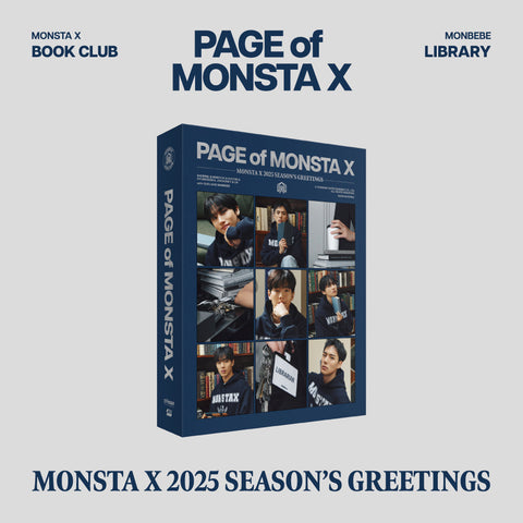 [Pre-Order] MONSTA X - PAGE OF MONSTA X 2025 SEASON'S GREETING