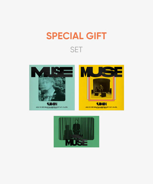 BTS JIMIN - MUSE SOLO 2ND ALBUM + WEVERSE SPECIAL GIFT PHOTOBOOK