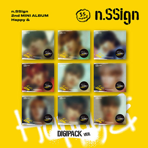 N.SSIGN - HAPPY & 2ND MINI ALBUM DIGIPACK VER.