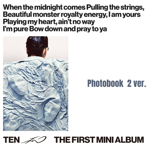 NCT TEN - TEN 1ST MINI ALBUM PHOTOBOOK 2 VER.