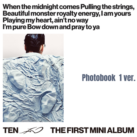 NCT TEN - TEN 1ST MINI ALBUM PHOTOBOOK 1 VER.
