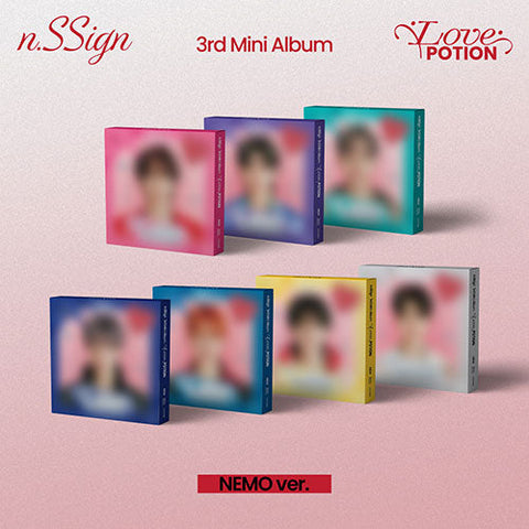 [Pre-Order] n.SSign - LOVE POTION 3RD MINI ALBUM NEMO VER