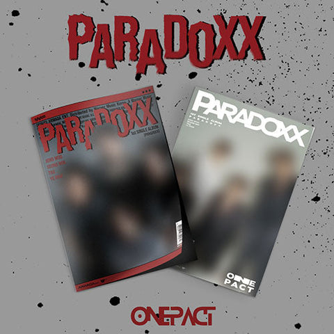 ONE PACT - PARADOXX 1ST SINGLE ALBUM PHOTOBOOK