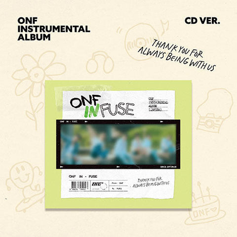 ONF - INFUSE INSTRUMENTAL ALBUM CD VER