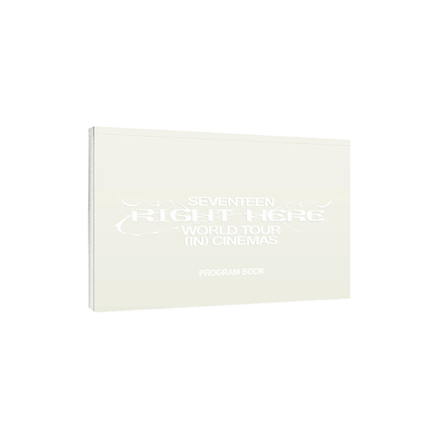 [Pre-Order] SEVENTEEN - RIGHT HERE WORLD TOUR IN CINEMAS PROGRAM BOOK