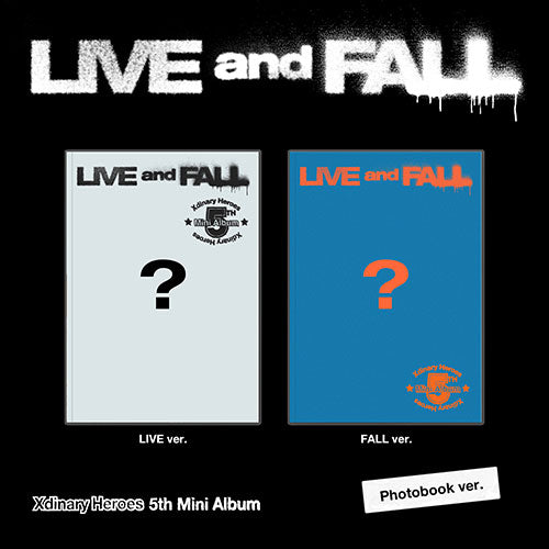 XDINARY HEROES - LIVE AND FALL 5TH MINI ALBUM PHOTOBOOK