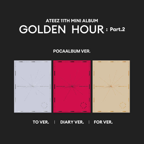 [Pre-Order] ATEEZ - GOLDEN HOUR : PART.2 11TH MINI ALBUM POCAALBUM