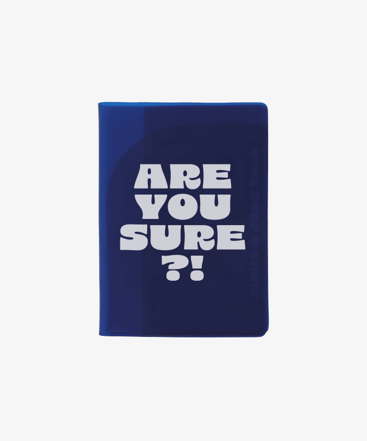 [Pre-Order] BTS JIMIN & JUNG KOOK - ARE YOU SURE?! OFFICIAL MD PASSPORT COVER