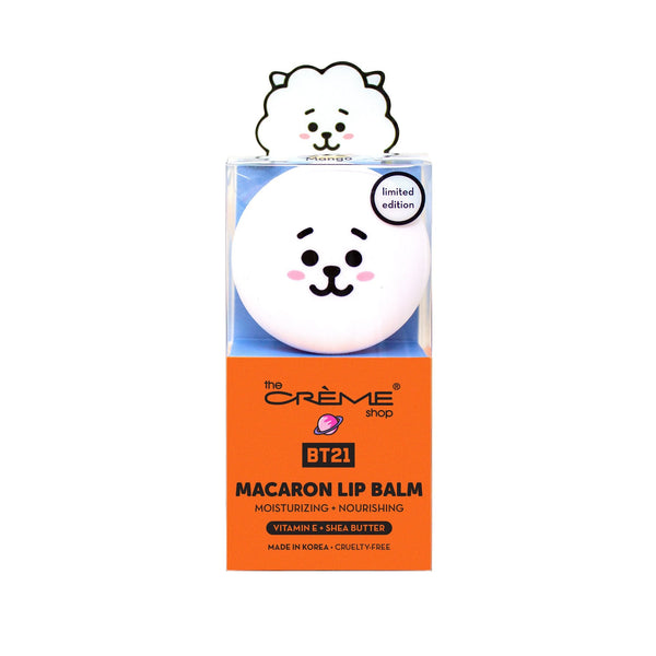 BT21 RJ Macaron Lip Balm - Mango K-Beauty