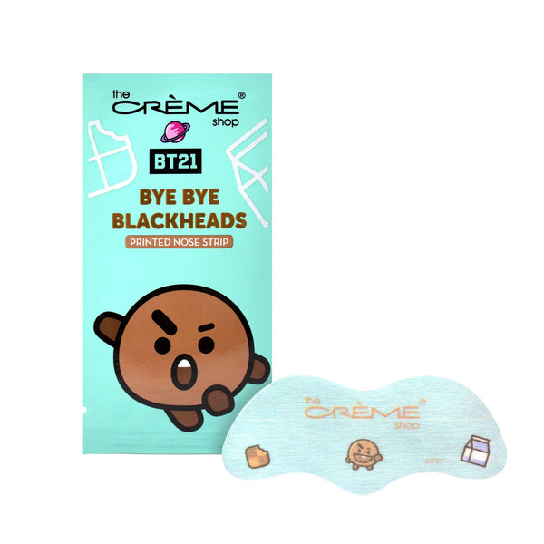 BT21 : Bye Bye Blackheads (Tiras para remover puntos negros K-Beauty)