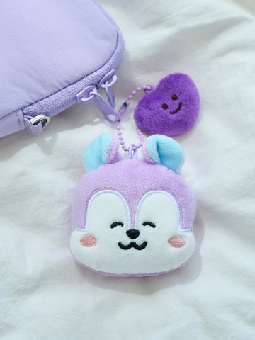 BT21 - MANG BASIC FACE DOLL KEYRING