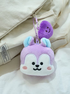 BT21 - MANG BASIC FACE DOLL KEYRING