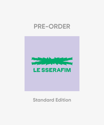 [Pre-Order] LE SSERAFIM - CRAZY JAPAN 3RD SINGLE ALBUM STANDARD EDITION