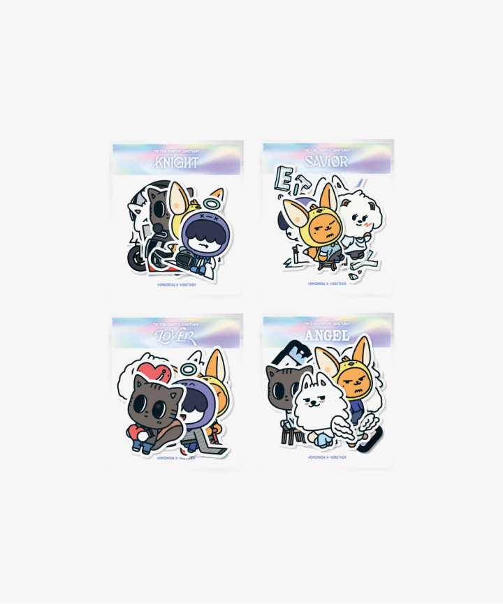 TXT - THE STAR CHAPTER : SANCTUARY OFFICIAL MD PPULBATU X SANCTUARY STICKER SET