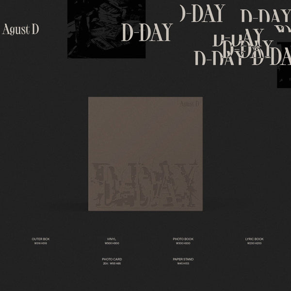 SUGA - Agust D “D-DAY” LP