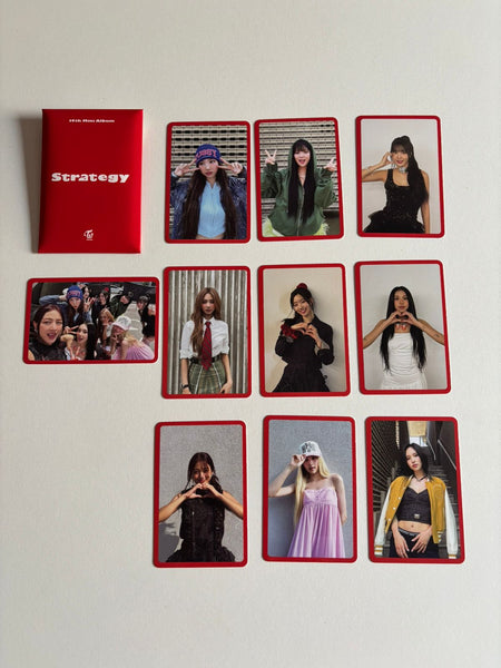 TWICE - STRATEGY 14TH POB (Photocards / Poster)