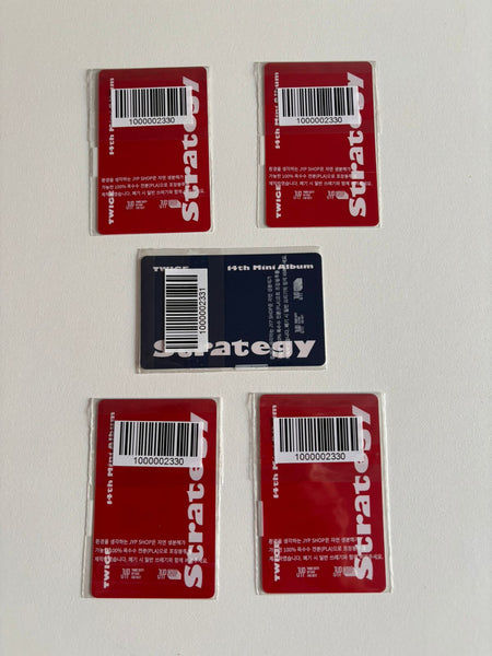 TWICE - STRATEGY STEP 4 Photocards Oficiales