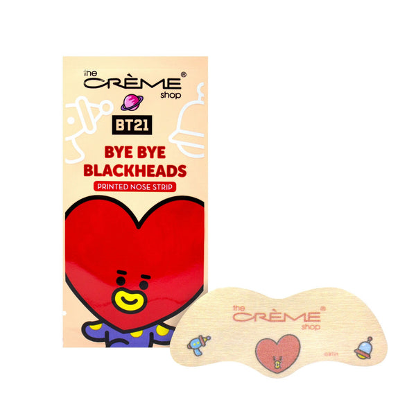 BT21 : Bye Bye Blackheads (Tiras para remover puntos negros K-Beauty)