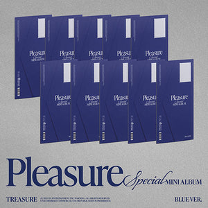 TREASURE - PLEASURE SPECIAL MINI ALBUM BLUE VER