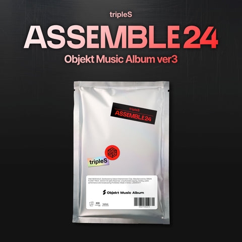 [Pre-Order] TRIPLES - ASSEMBLE24 1ST FULL ALBUM OBJEKT MUSIC ALBUM VER 3